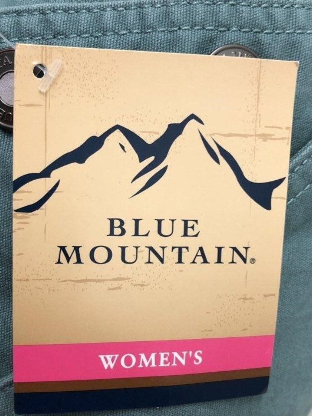 3 PAIR Blue Mtn Women's Canvas Overalls Arctic Green Stretch Reinforced S NWT - Picture 3 of 5